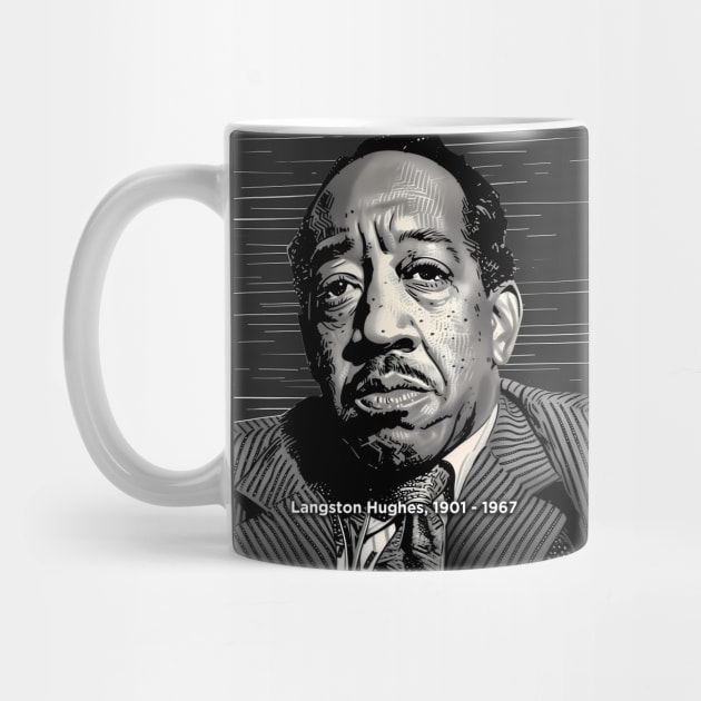 Black History Month: Langston Hughes, Hold fast to dreams. For if dreams die, life is a broken-winged bird that cannot fly by Puff Sumo